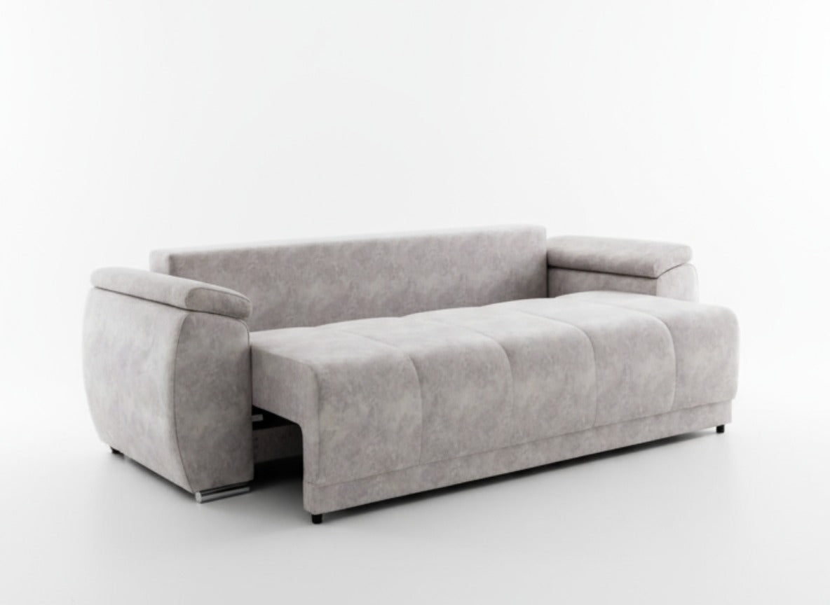 Canapea extensibila 3 locuri - Elena cu tapiterie din stofa