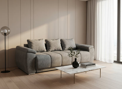 Canapea extensibila 3 locuri - Elena cu tapiterie din stofa