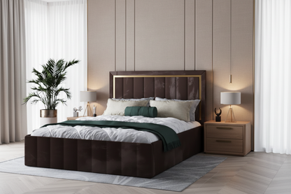 Pat tapitat 2 locuri – Imperial din stofă premium