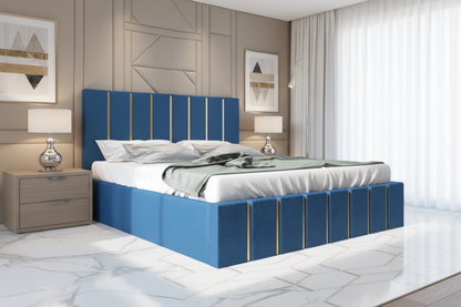 Pat Tapițat Cu Somieră