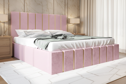 Pat Tapițat Cu Somieră