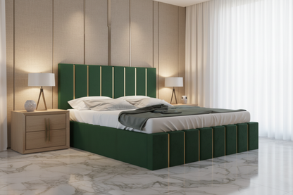 Pat Tapițat Cu Somieră